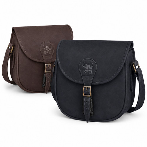 Hand made brown leather - hand,