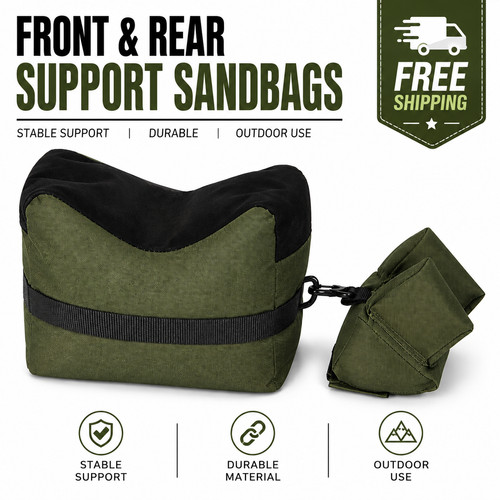 Front rear support sandbags - front,