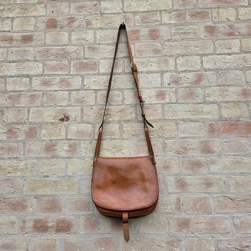 Vintage cartridge bag - bag, brown